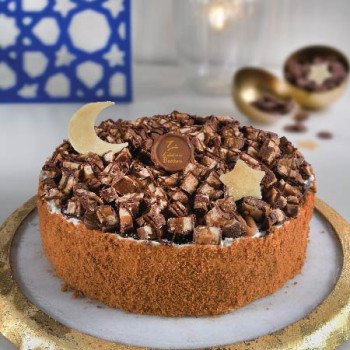 Brownie Lotus Gelato Cake