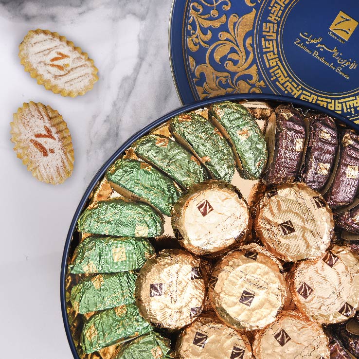 Maamoul Assrt. (Pistachios, Walnuts, Dates).