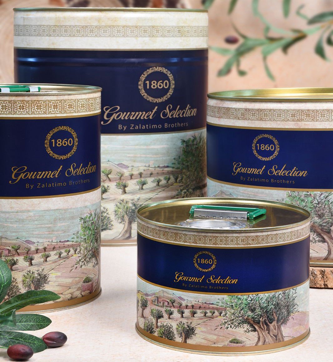Extra Virgin Olive Oil Tin 16 KG.