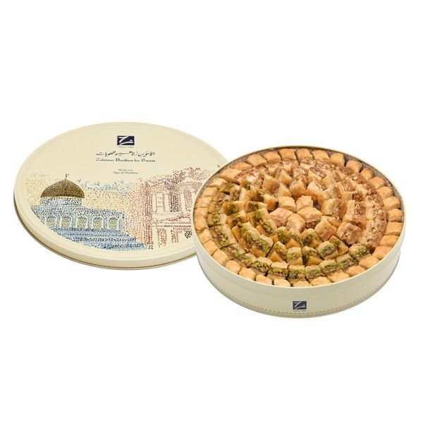 Premium Arabic baklava assortment – handcrafted with A-grade pistachios, pine & nuts by Zalatimo Brothers