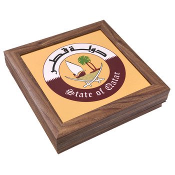 STATE EMBLEM OF QATAR