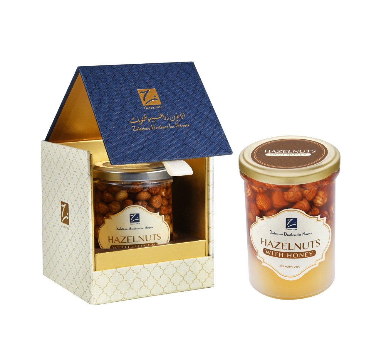 Honey - With Hazelnuts