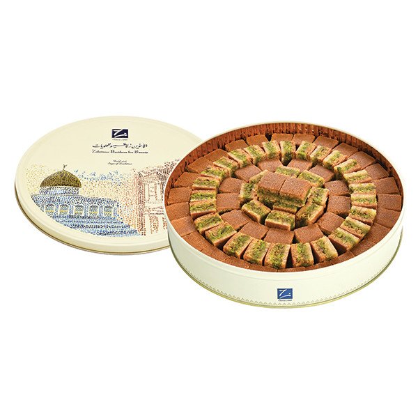 Traditional Basmeh sweet with A-grade pistachios – order online from Zalatimo Brothers